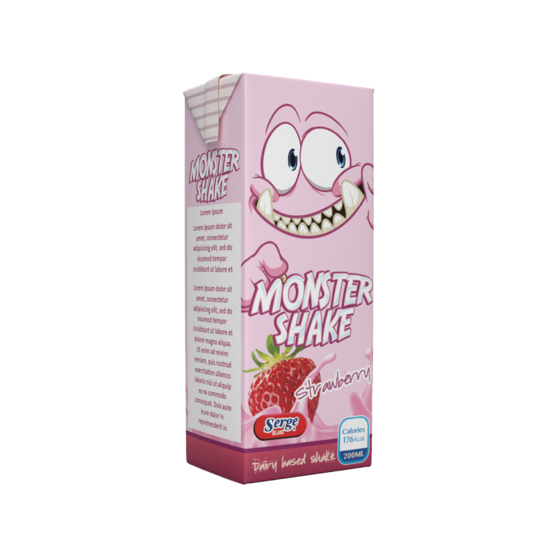 monster shake strawberry